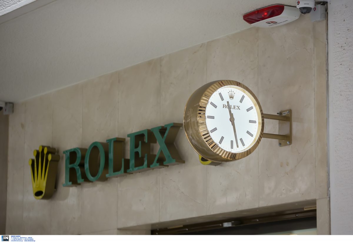 Ληστεία στο κατάστημα της Rolex στο κέντρο της Αθήνας (pics)