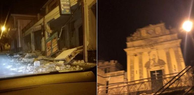 Σεισμός: Δέκα τραυματίες από τα 4,8 Ρίχτερ στην Κατάνια