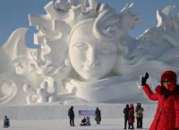 Ice and Snow World: Τέχνη στο χιόνι