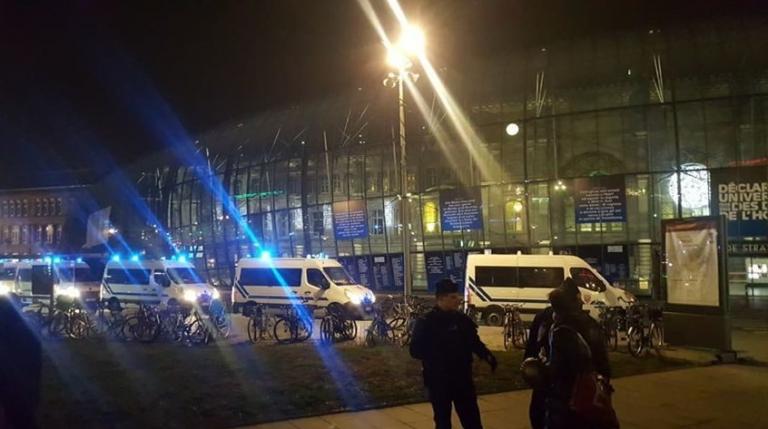 Στρασβούργο απειλή για βόμβα: Εκκενώθηκε ο σταθμός τρένων (pics)