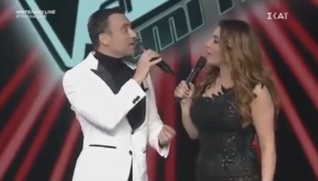 The Voice: Η έκπληξη του Καπουτζίδη στην Παπαρίζου (vids)