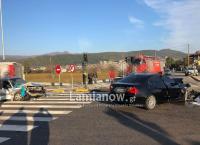Τροχαίο ατύχημα στην Εθνική Οδό Λαμίας – Καρπενησίου: Σφοδρή σύγκρουση οχημάτων με τέσσερις τραυματίες (pics)