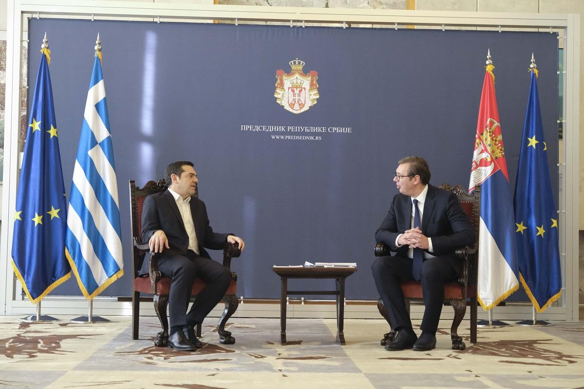 Τσίπρας – Βούτσιτς: Η συμφωνία των Πρεσπών φέρνει πιο κοντά τις δύο χώρες (pics)