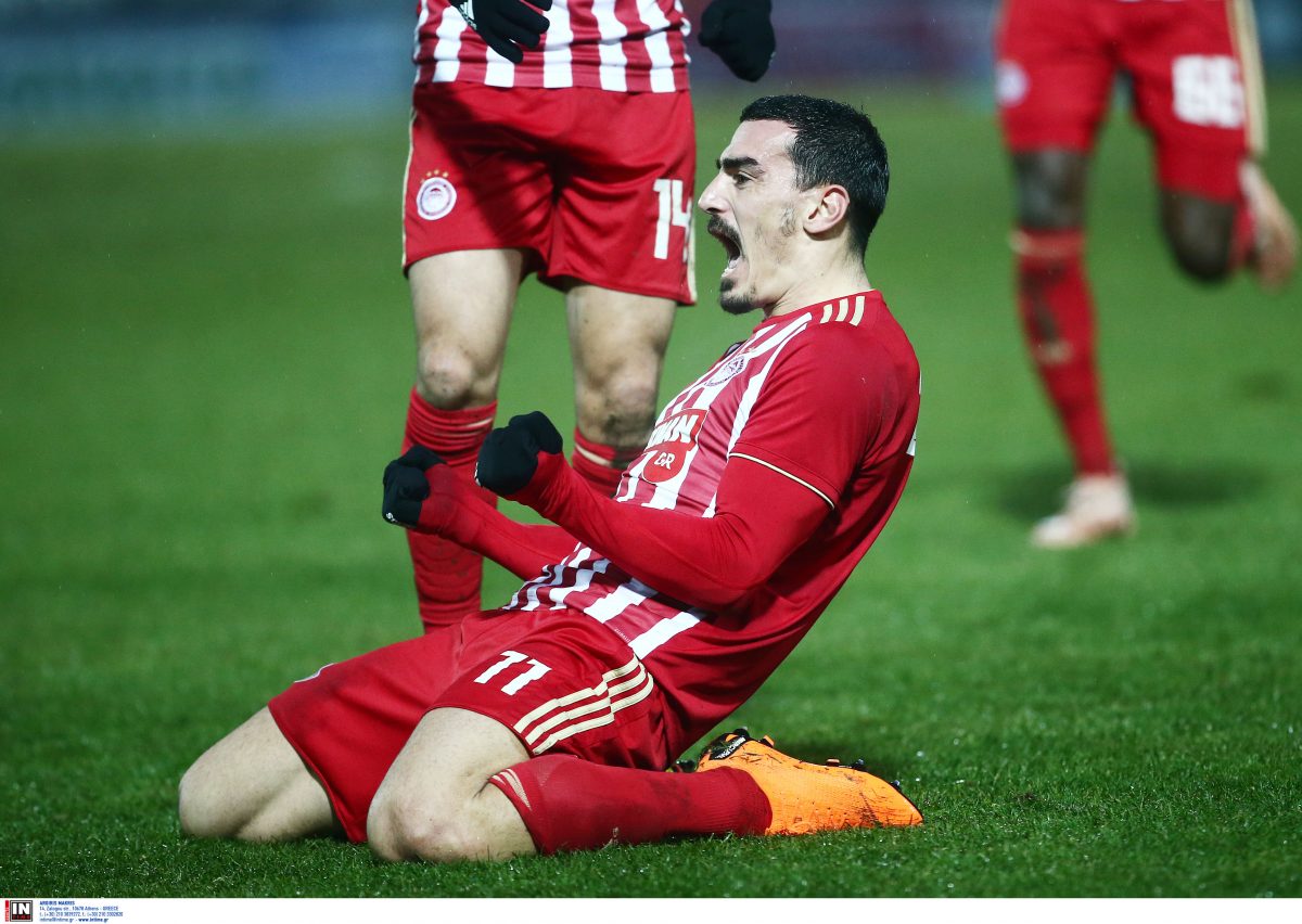 ΠΑΣ Γιάννινα – Ολυμπιακός: Νίκη με υπογραφή Λάζαρου για Ολυμπιακό