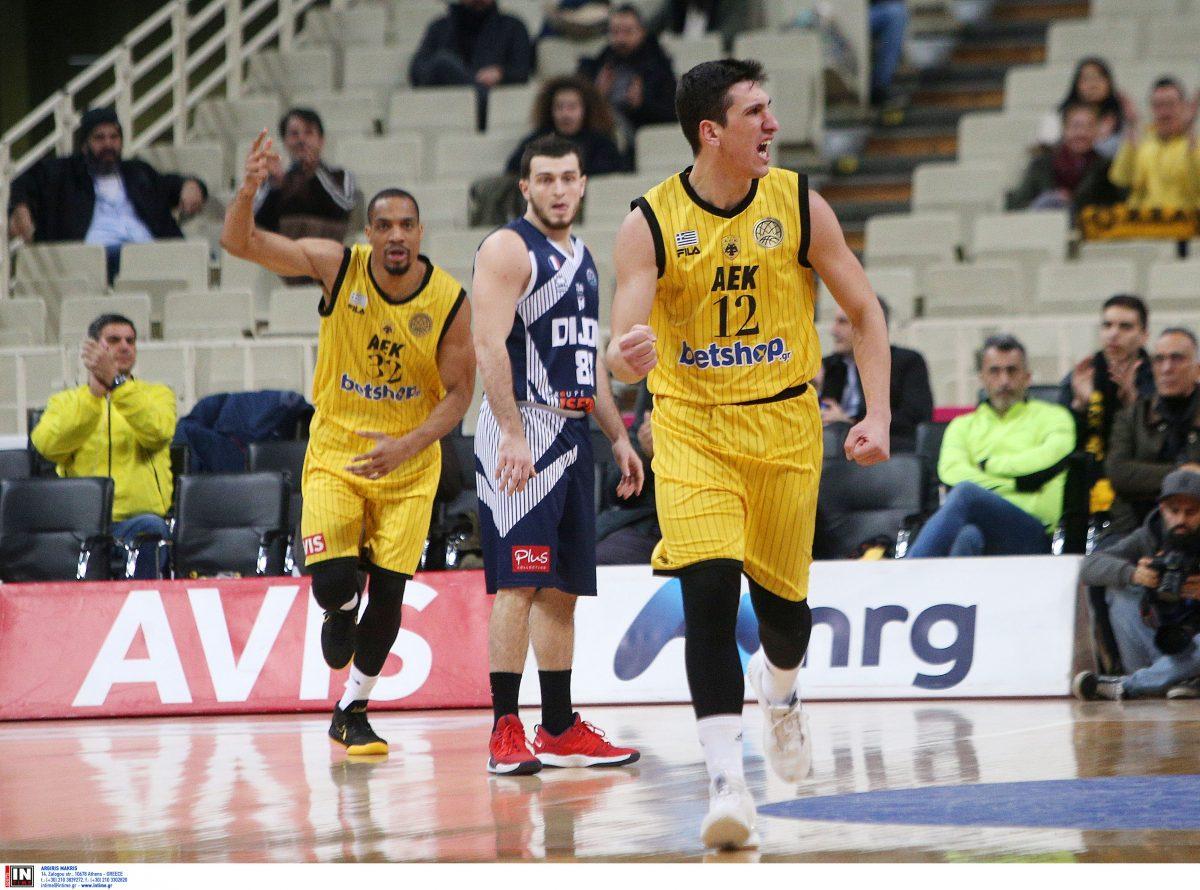 ΑΕΚ – Ντιζόν: 80-56