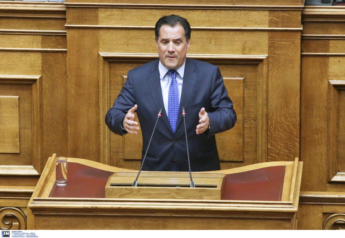 Άδωνις: Σκληρή επίθεση σε Μπόλαρη και Κουντουρά – “Προδίδετε τη Μακεδονία για την καρέκλα”