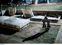 Θεσσαλονίκη: Μεγάλες ζημιές στο μνημείο του εβραϊκού νεκροταφείου στο ΑΠΘ (pics)
