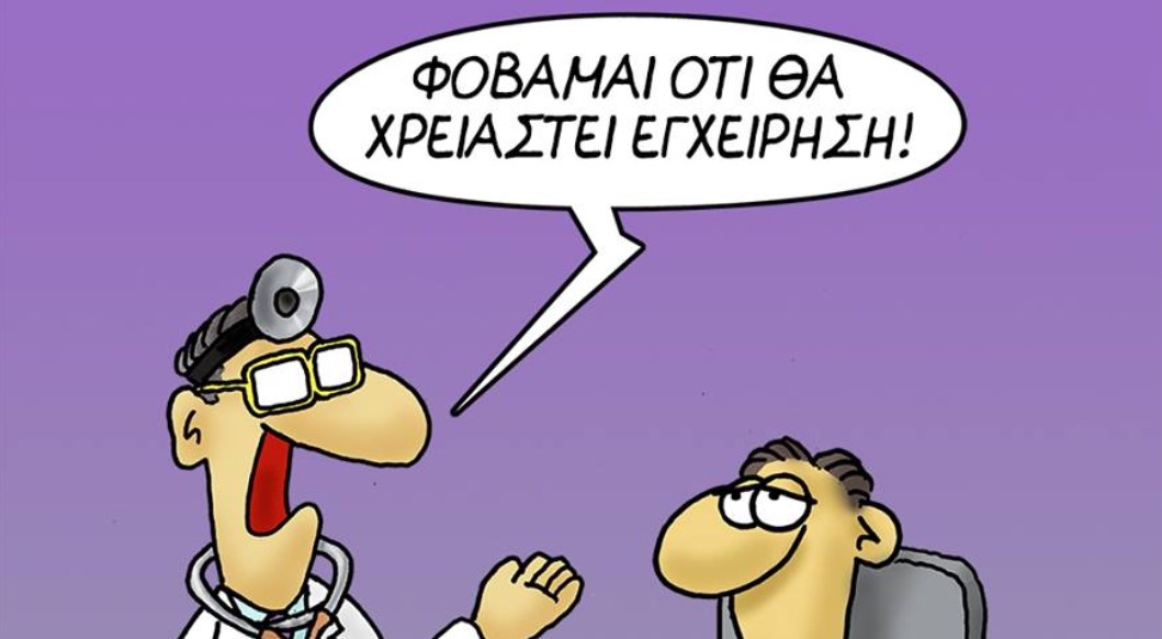 Απίθανο σκίτσο του Αρκά για τον Πάνο Καμμένο