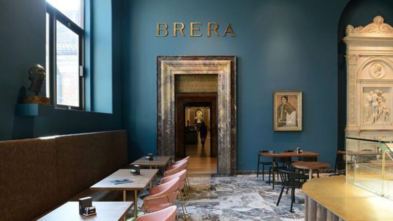 Το καφέ στην Pinacoteca di Brera, στο Μιλάνο (pics)