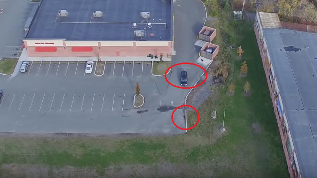 Σήκωσε drone και έκανε τη γυναίκα του “τσακωτή” με άλλον – Καρέ καρέ η “σύλληψη” (vid&pics)