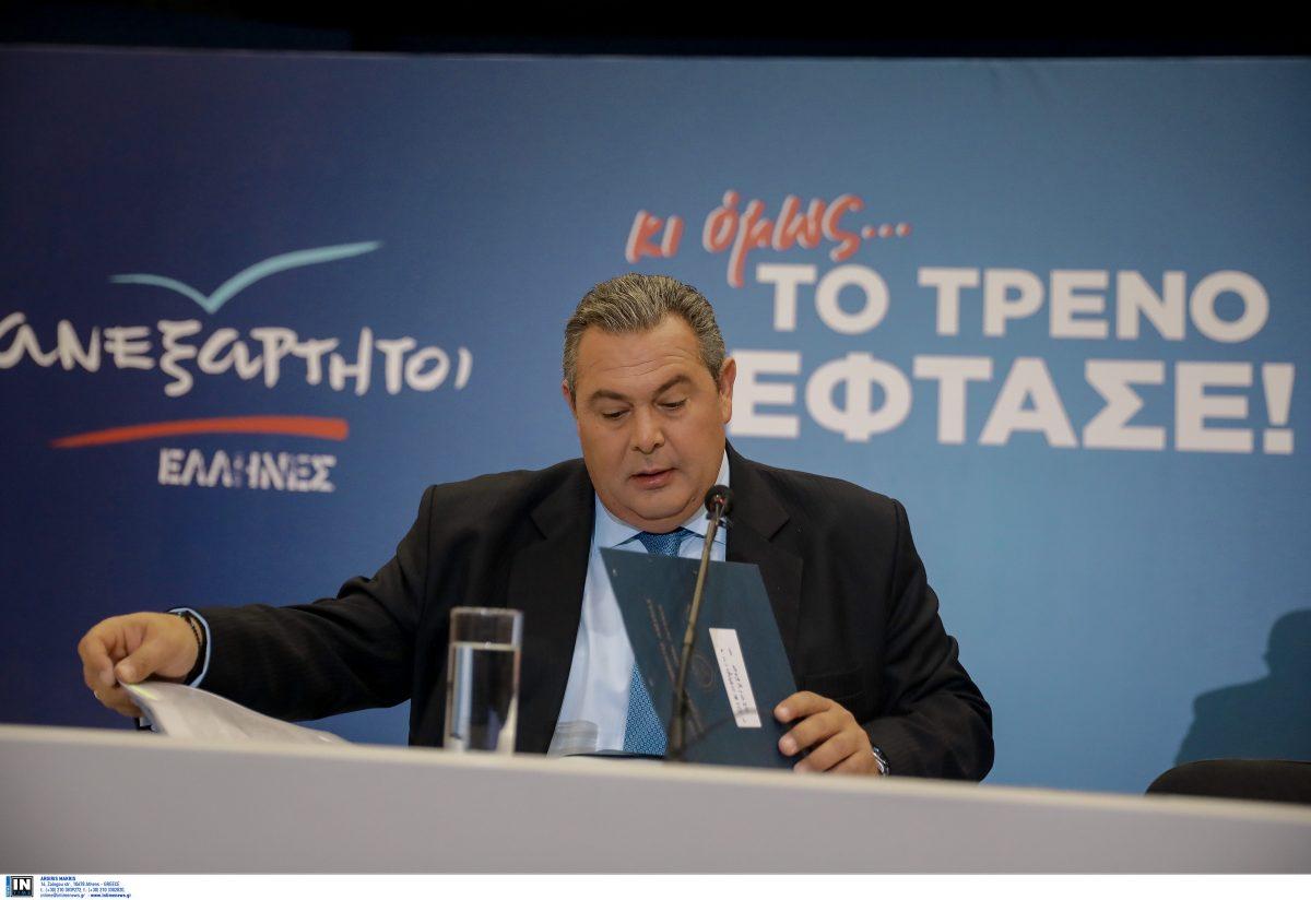 Καμμένος για συμφωνία των Πρεσπών: Να γίνει δημοψήφισμα
