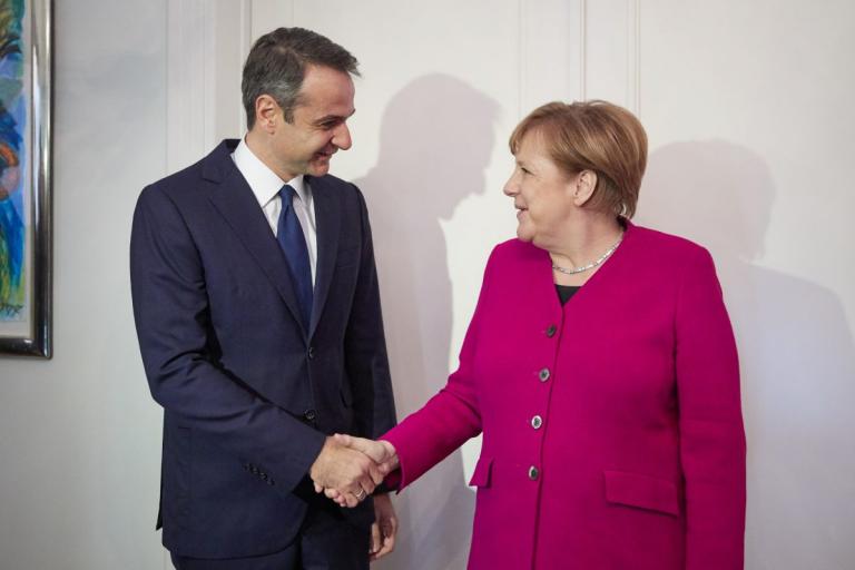 Μητσοτάκης: Εξήγησα στην Μέρκελ γιατί θα καταψηφίσω τις Πρέσπες (pics&vid)