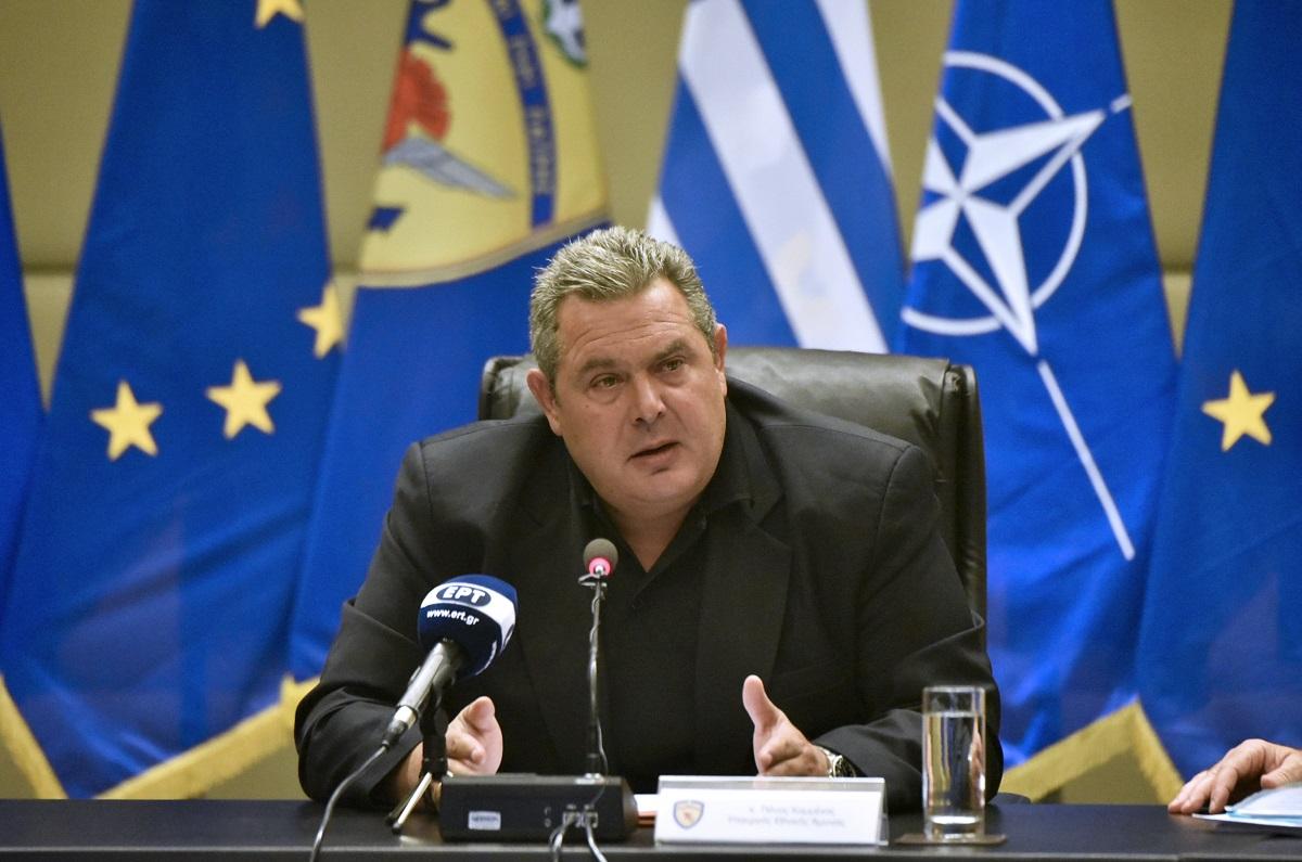 Καμμένος: “Αποχωρώ από το υπουργείο Εθνικής Άμυνας”