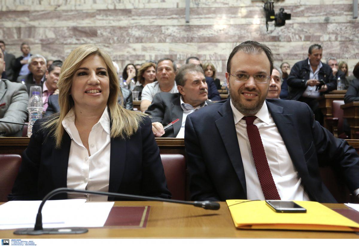 Θεοχαρόπουλος: Η Γεννηματά τον διαγράφει για το “ναι” στις Πρέσπες