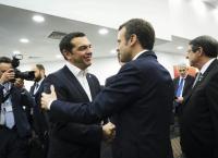 Τσίπρας σε Μακρόν: Ακροδεξιοί λαϊκιστές διαδήλωσαν κατά της Συμφωνίας των Πρεσπών (vid)