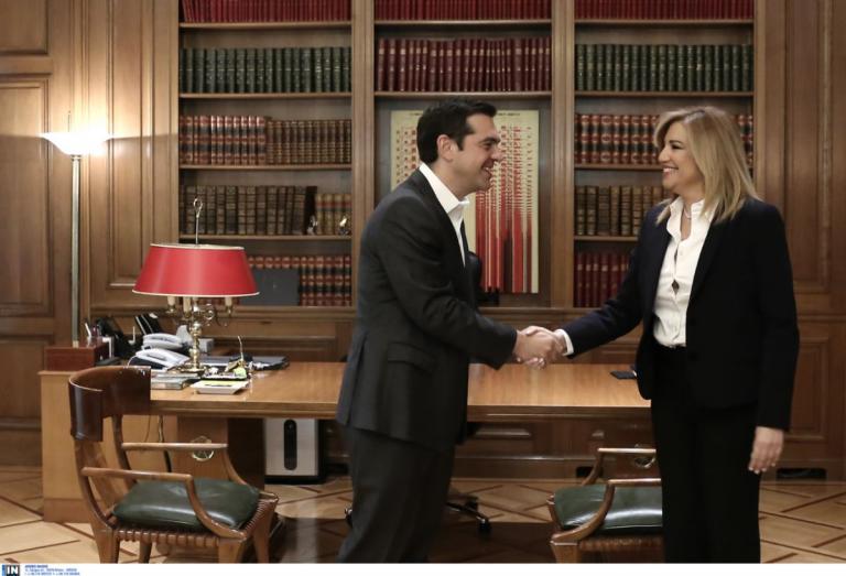 Τσίπρας – Γεννηματά συνάντηση: Τετ α τετ κορυφής στο σπίτι του Αντώνη Λιβάνη