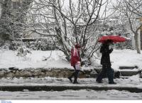 Νέο έκτακτο δελτίο επικίνδυνων καιρικών φαινομένων: Πυκνές χιονοπτώσεις και το Σάββατο
