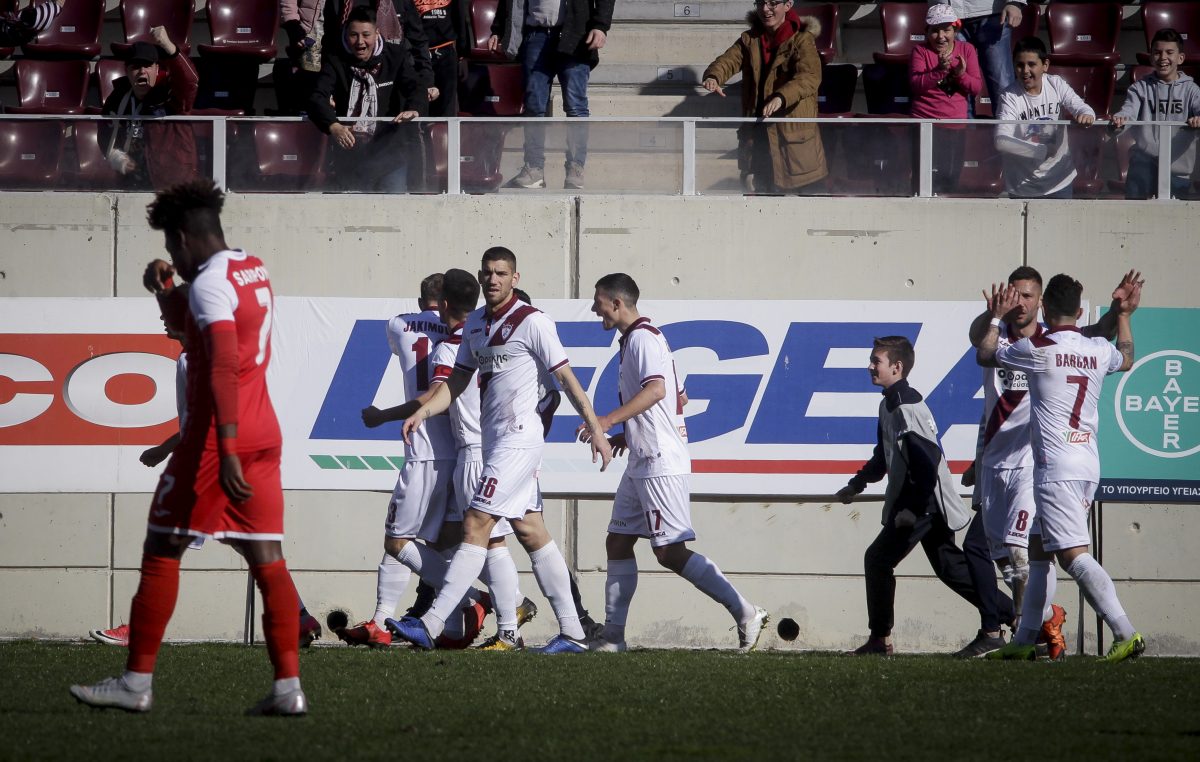 Λάρισα – Ξάνθη: 1 – 1