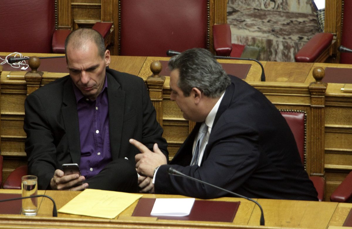 Βαρουφάκης: Αποκάλυψη βόμβα για Καμμένο