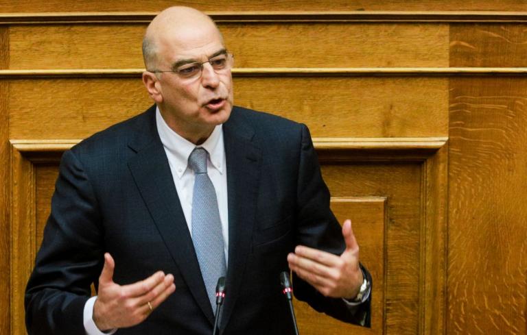 Νίκος Δένδιας: “Θεωρούμε κλιμάκωση το κείμενο που υπέγραψε η Τουρκία με τη Λιβύη”