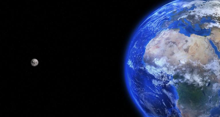 Γη Σελήνη: Η Σελήνη βρίσκεται στην ατμόσφαιρα της Γης
