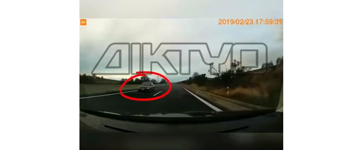 Εγνατία Οδός: Οδηγούσε με… χίλια στο αντίθετο ρεύμα (vid)