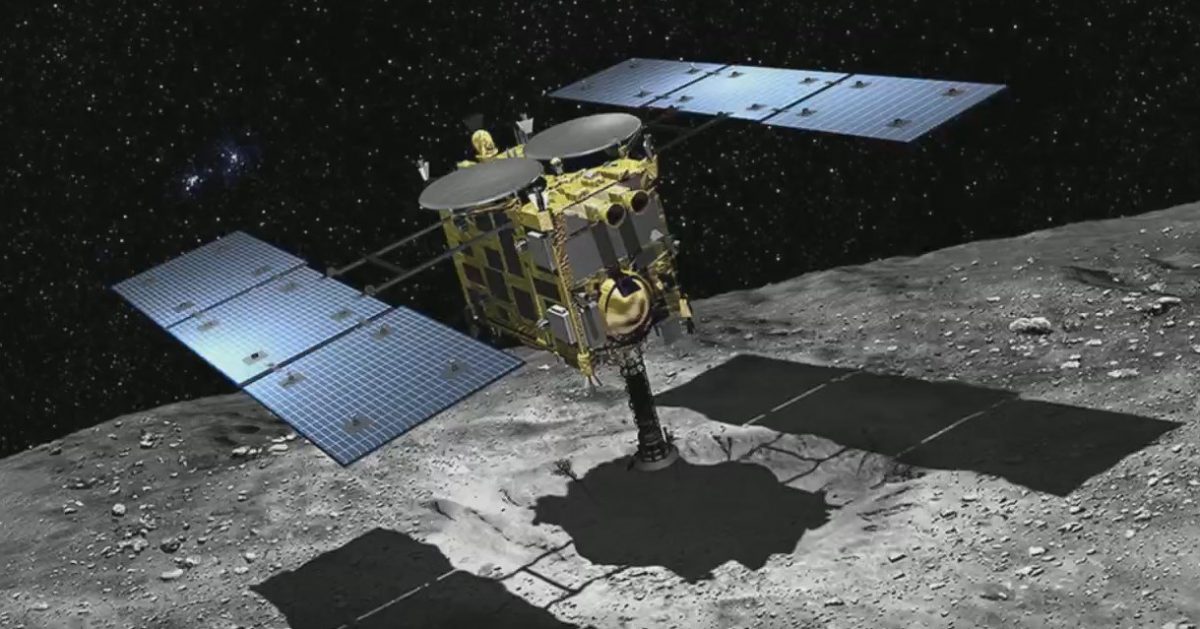 Hayabusa 2: “Πάτησε” στον αστεροειδή Ριούγκου και συνέλεξε το πρώτο δείγμα
