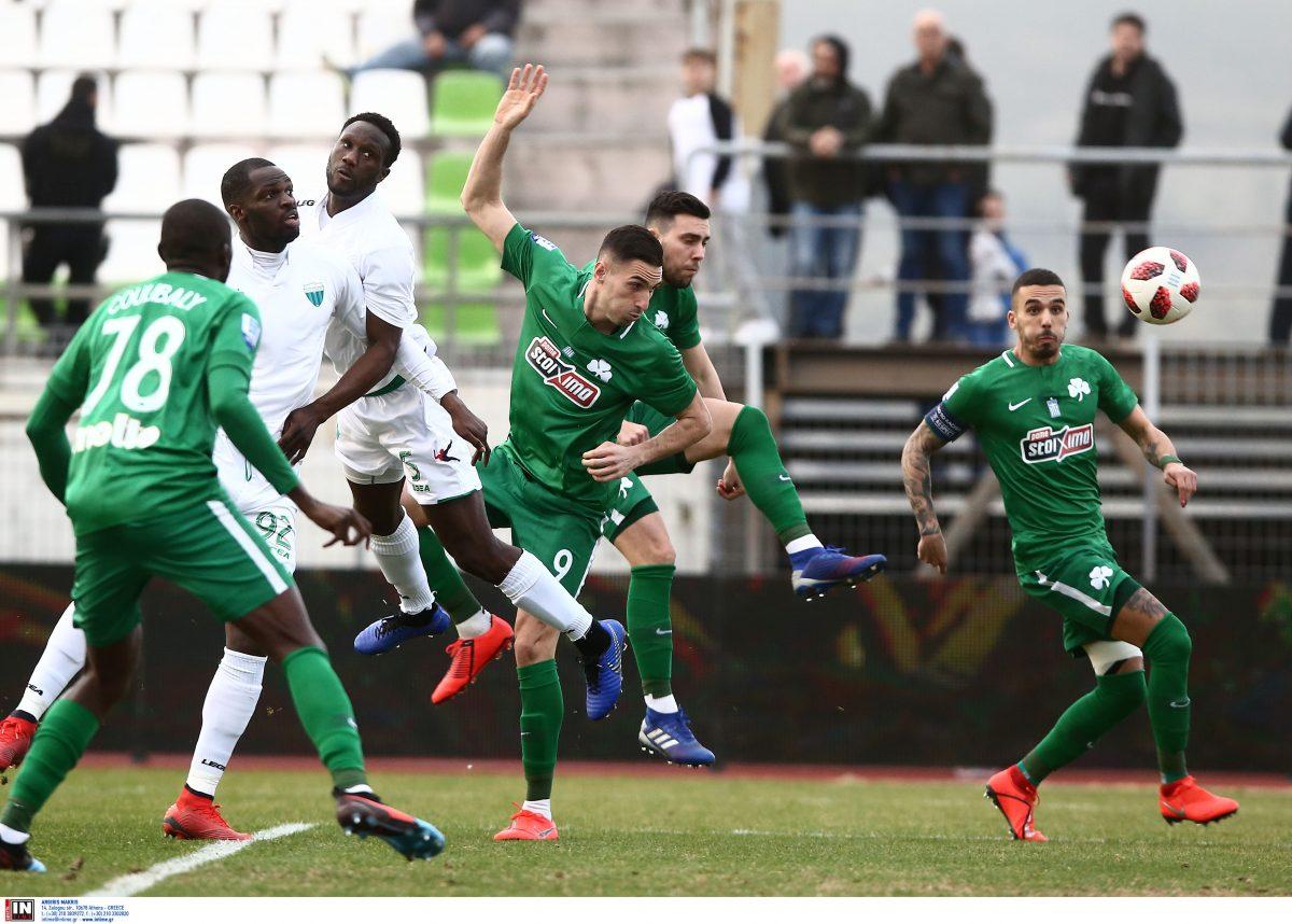 Λεβαδειακός – Παναθηναϊκός: 0 – 0