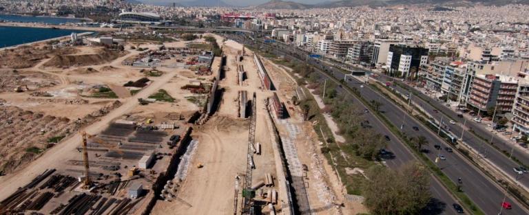 Λεωφόρος Ποσειδώνος: Αντίστροφη μέτρηση για την νέα παραλιακή – Εντυπωσιακά πλάνα