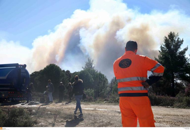 Φωτιά τώρα: Δασική πυρκαγιά κοντά στο χωριό Κερί στη Ζάκυνθο