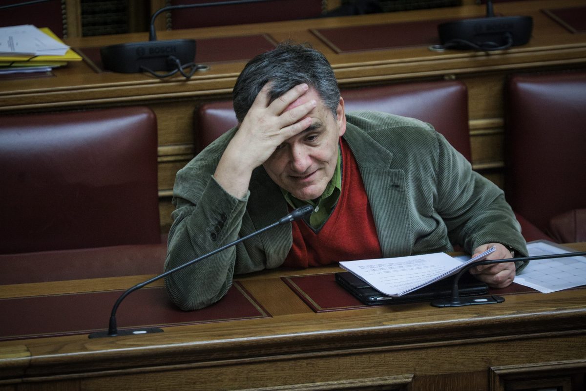 Ευκλείδης Τσακαλώτος: Ατυχής περίπτωση η άνοδος της ΝΔ στην εξουσία, αλλά πιθανό