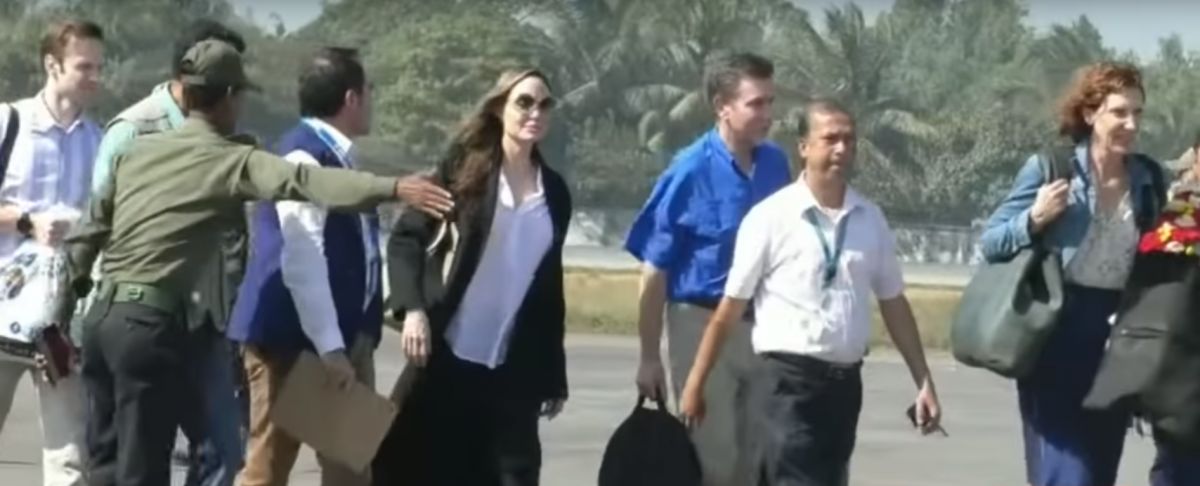 Αντζελίνα Τζολί: Στους προσφυγικούς καταυλισμούς των Ροχίνγκια