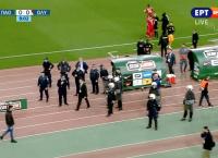 Παναθηναϊκός – Ολυμπιακός: Επεισόδια στο ΟΑΚΑ