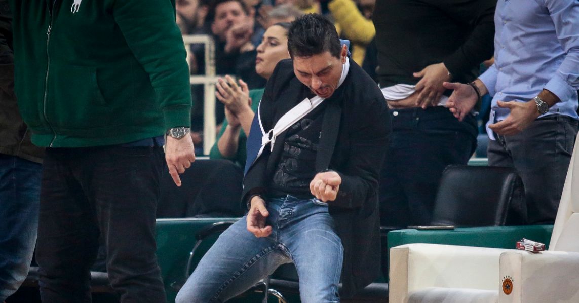 Γιαννακόπουλος: Η κραυγή του στο νικητήριο τρίποντο του Καλάθη (vid)