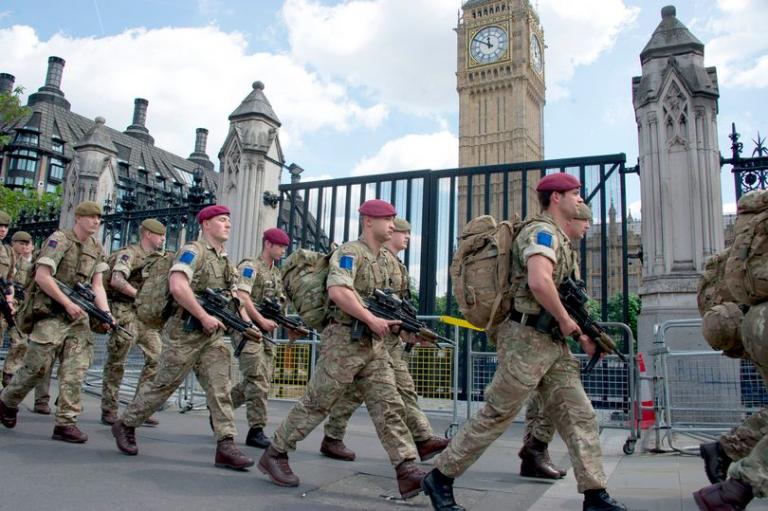 Brexit: Επιχειρησιακό κέντρο του στρατού στο Λονδίνο μπροστά στο ενδεχόμενο μη συμφωνίας