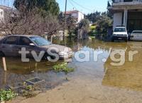 Χαλκίδα πλημμύρες: Κάτοικοι εγκαταλείπουν τα σπίτια τους – Ανυπολόγιστες καταστροφές (pics)