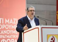 Κουτσούμπας: Αντεπίθεση με ισχυρό ΚΚΕ παντού, η καλύτερη άμυνα στην επίθεση κεφαλαίου