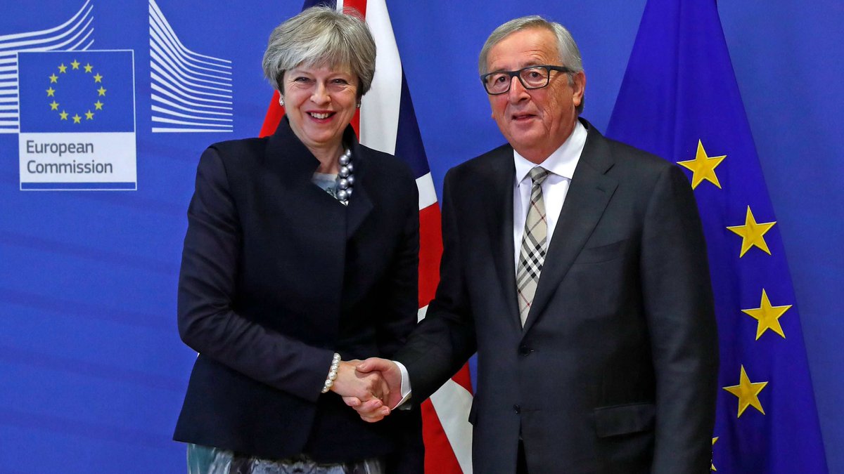 Brexit: Συμφωνία της τελευταίας στιγμής ανάμεσα σε Μέι και Γιούνκερ