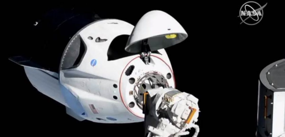 NASA: To Crew Dragon της Space X έφτασε στον Διεθνή Διαστημικό Σταθμό