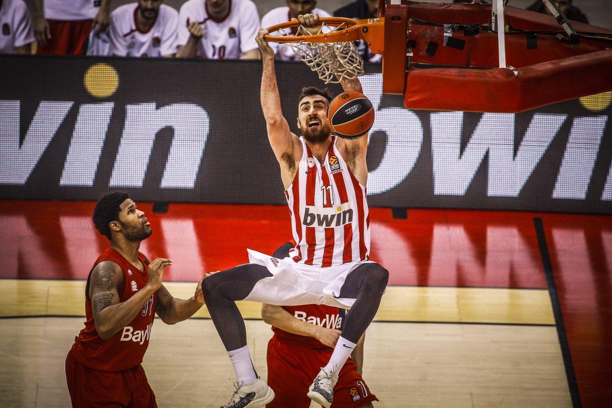 Η βαθμολογία της EuroLeague: Αγκαλιά με την πρόκριση ο Ολυμπιακός