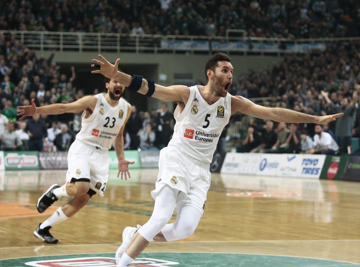 Παναθηναϊκός – Ρεάλ: Το απίστευτο buzzer-beater του Ρούντι στο ΟΑΚΑ (vid)
