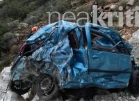 Κρήτη τροχαίο: Αγωνία για την μητέρα και τα παιδιά – Μεταφέρθηκαν στο νοσοκομείο