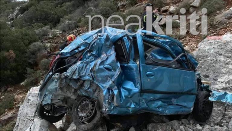 Κρήτη τροχαίο: Αγωνία για την μητέρα και τα παιδιά – Μεταφέρθηκαν στο νοσοκομείο