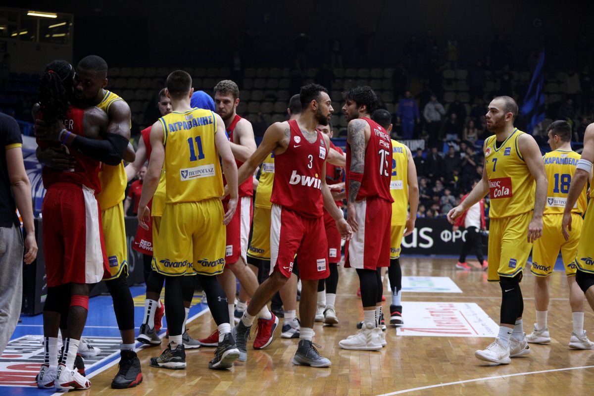Basket League βαθμολογία: Τα δεδομένα μετά την ήττα του Ολυμπιακού στο Περιστέρι