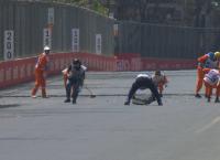 F1: Διακόπηκαν οι δοκιμές για απίθανο λόγο (vid)