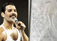 Freddie Mercury: Πωλούνται σε δημοπρασία σπάνια χειρόγραφα του θρύλου των Queen