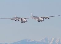 Stratolaunch: Tο μεγαλύτερο αεροπλάνο στον κόσμο πέταξε για πρώτη φορά