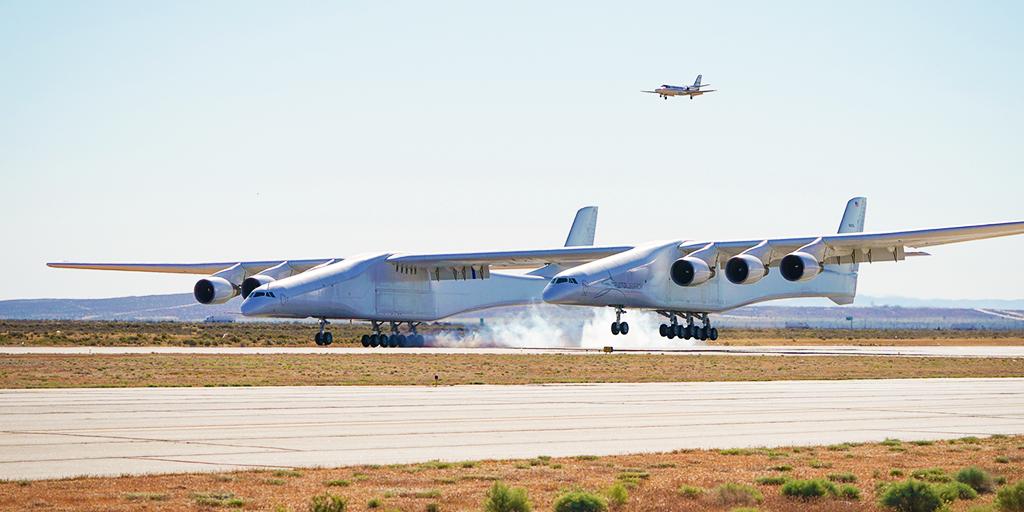 Stratolaunch: Πρώτη δοκιμαστική πτήση για το μεγαλύτερο αεροπλάνο στον κόσμο