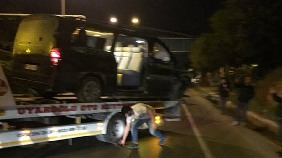 Σκληρές εικόνες από το τροχαίο της Αλάνιασπορ με θύμα τον Σουράλ (vid)