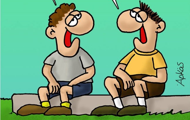 Αρκάς: Νέο σκίτσο για τα ελληνικά του Τσίπρα